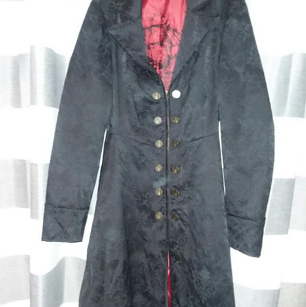 Once Upon A Time fitted trench coat